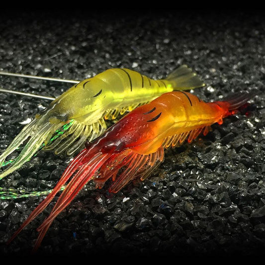Glow-in-the-Dark Shrimp Lure