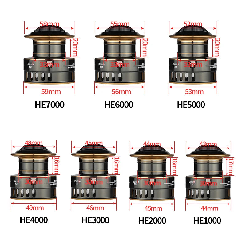 Linnhue HE7000 spinning reel