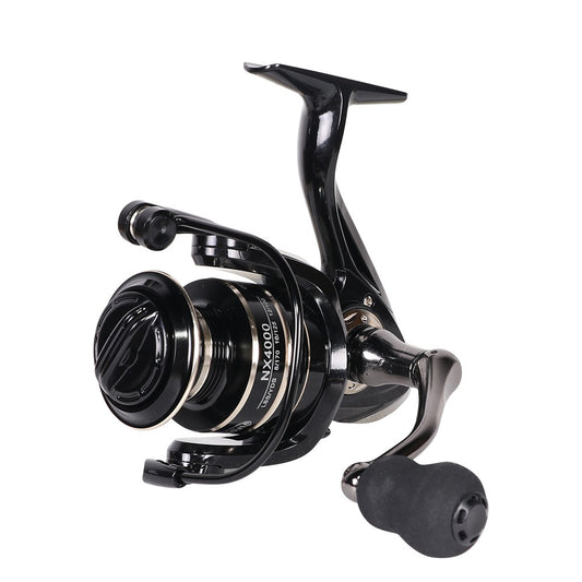 Carrete de pesca giratorio de aleación de aluminio NX/DC
