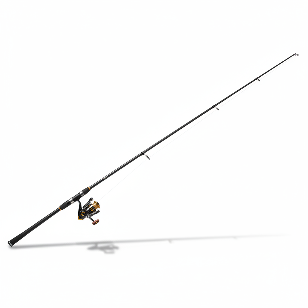 Carbon Rod & Gold Reel Combo