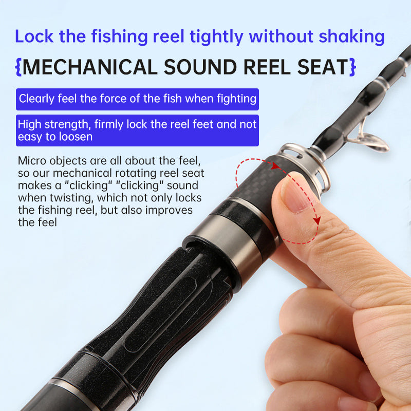 Ultra-Light Carbon Fishing Rod