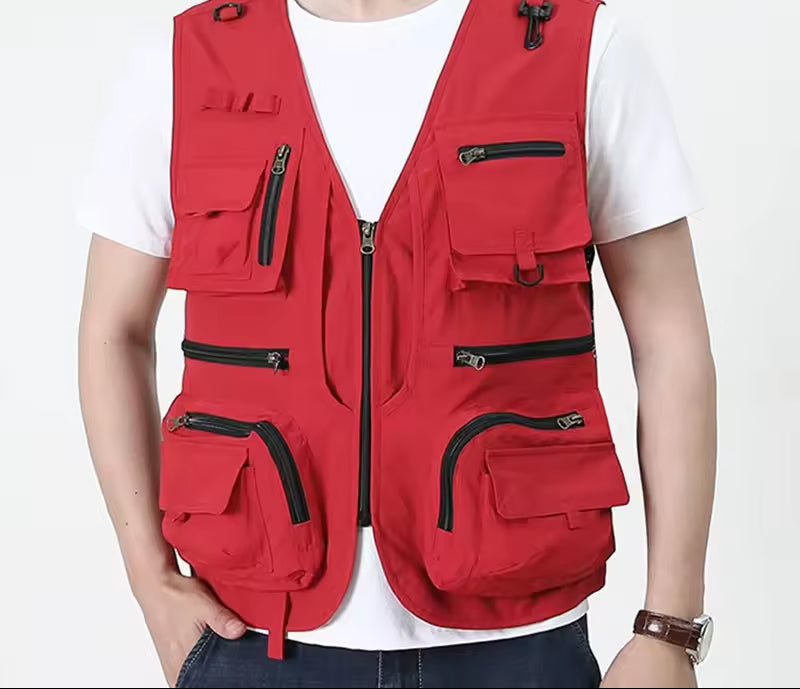Pro Multi-Pocket Fishing Vest