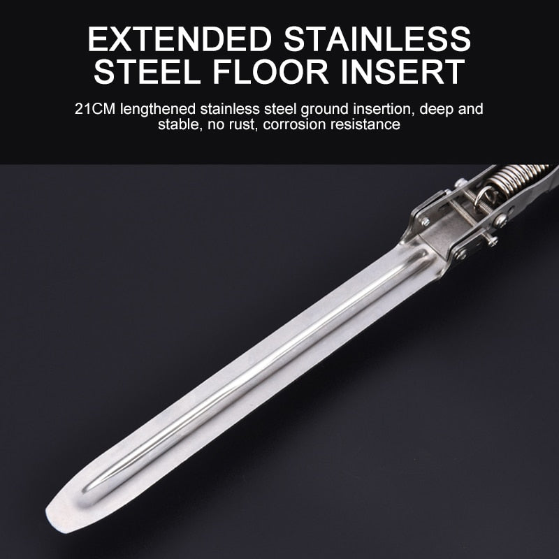 Automatic Stainless Steel Fishing Rod Holder