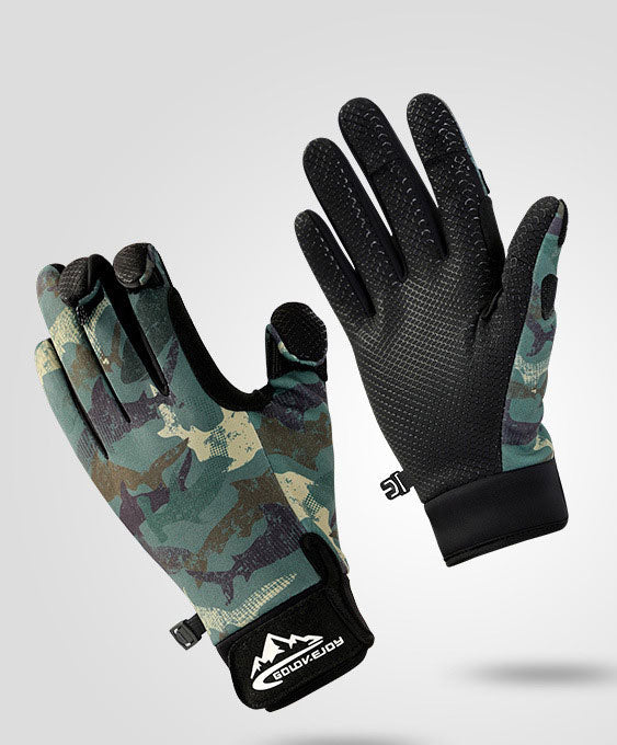 3-Finger Fishing Gloves