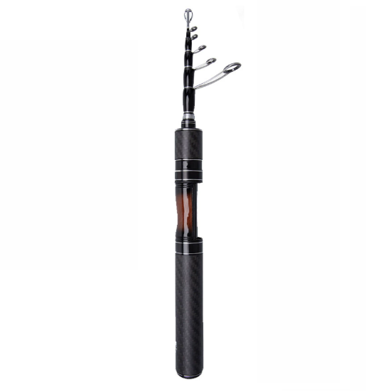 Ultra-Short Mini Carbon Lure Rod