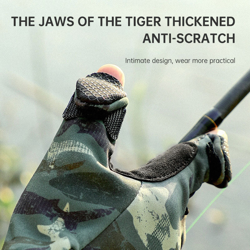 3-Finger Fishing Gloves