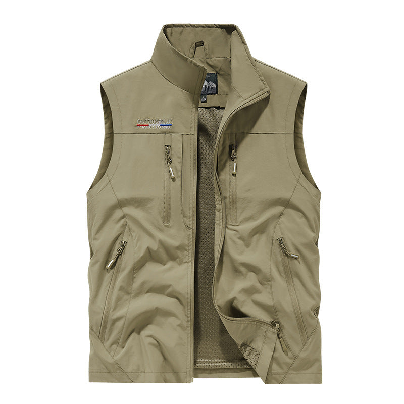 Men's sleeveless fishing vest