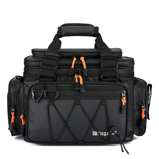 Bolsa de aparejos multifuncional impermeable con almacenamiento isotérmico