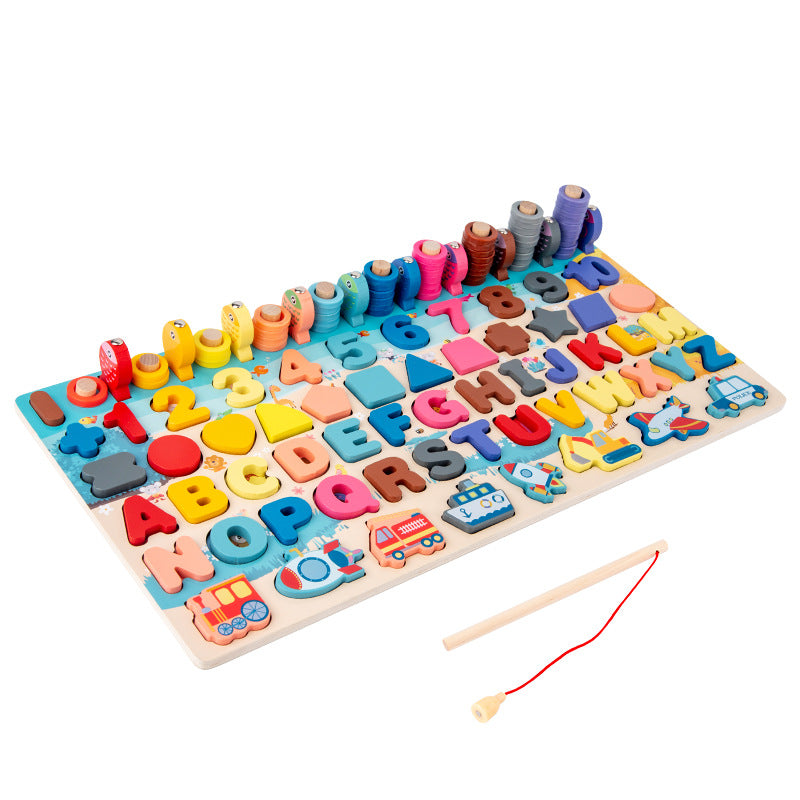 Kids 7-in-1 Montessori Matching Board