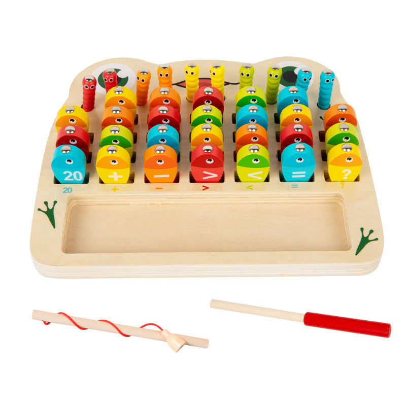 Kids Alphabet & Math Magnetic Fishing Board