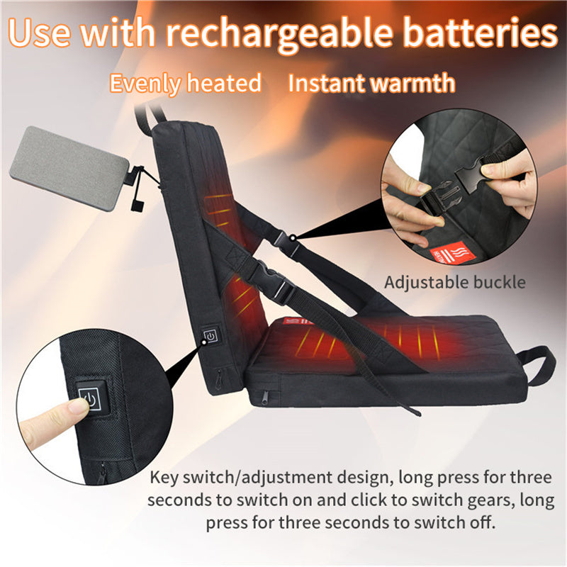 Foldable Heated Stadium Seat Cushion
