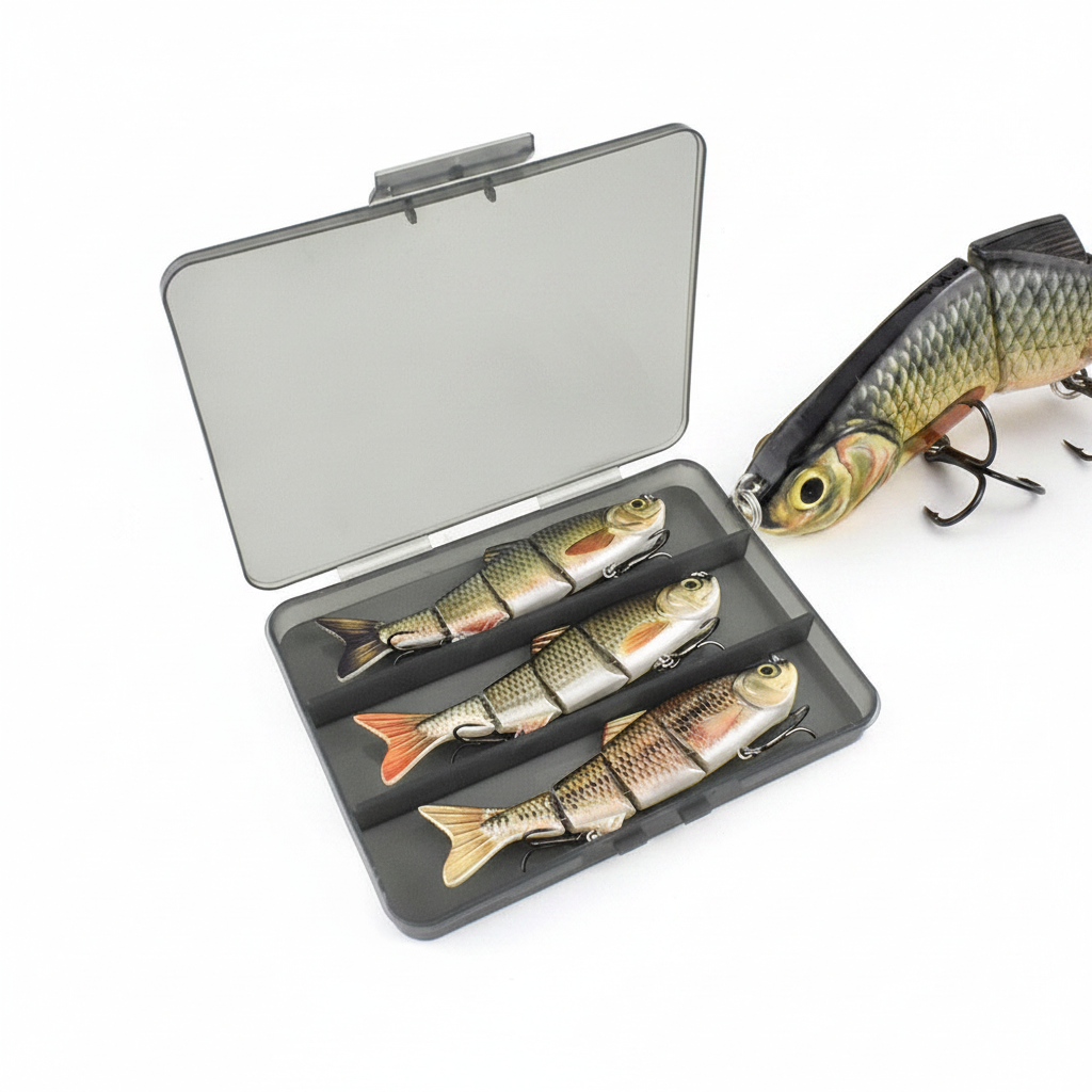Realistic jointed lures