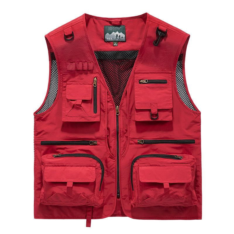 Pro Multi-Pocket Fishing Vest