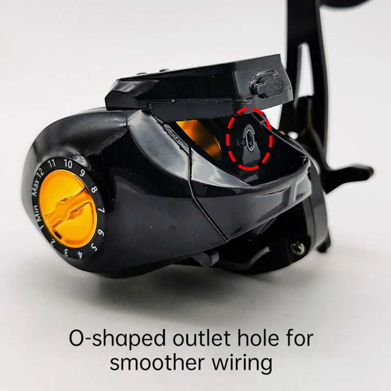 Digital Baitcasting Reel with Line Counter