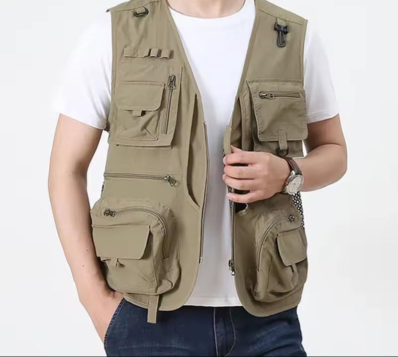 Pro Multi-Pocket Fishing Vest