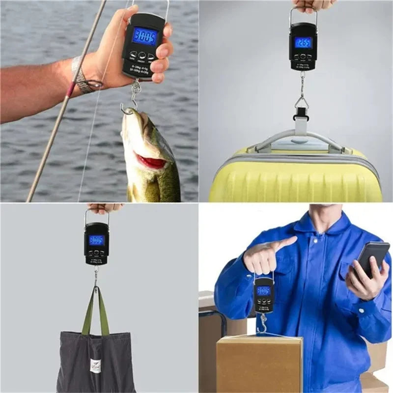 Portable Digital Hanging Hook Scale