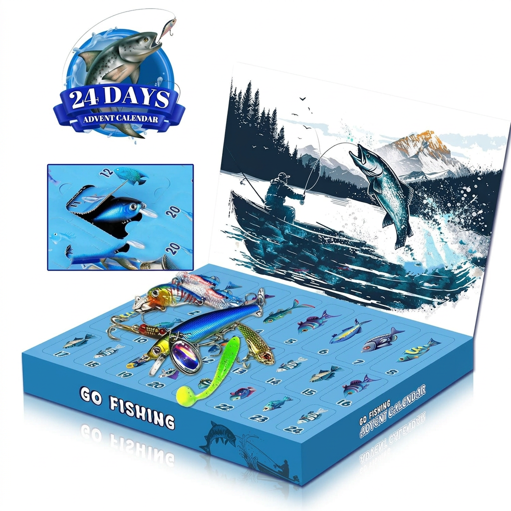 Christmas Advent Calendar Fishing Gear