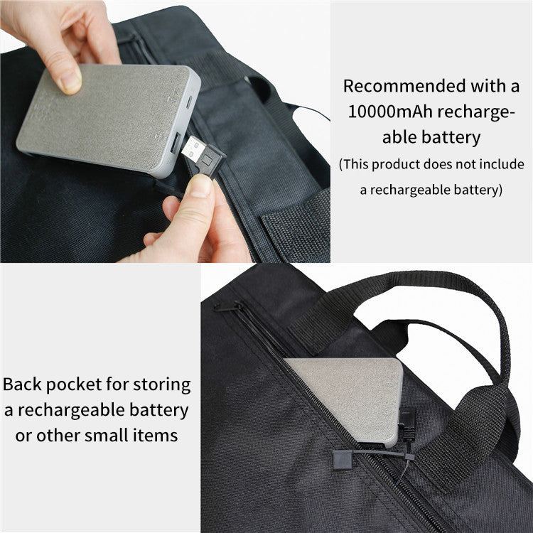 Foldable Heated Stadium Seat Cushion