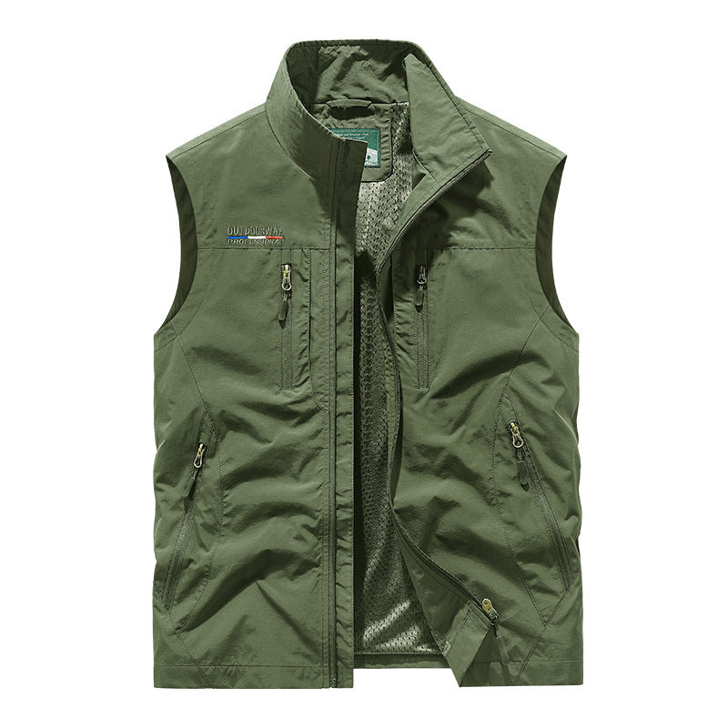 Men's sleeveless fishing vest