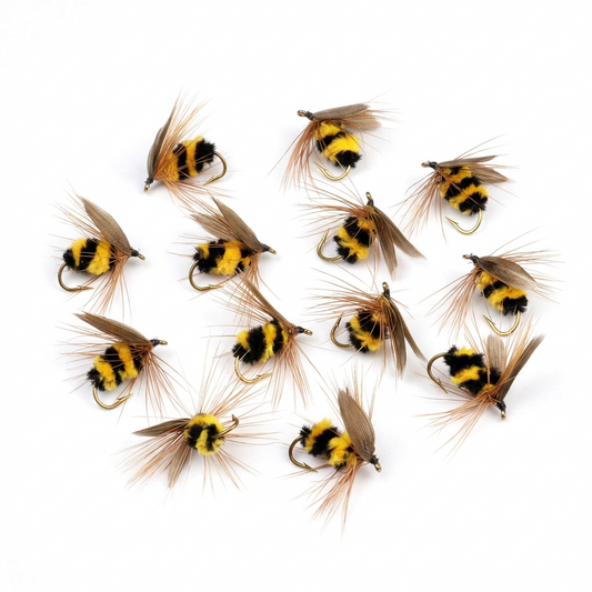 Bumblebee imitation fly Pack of 12