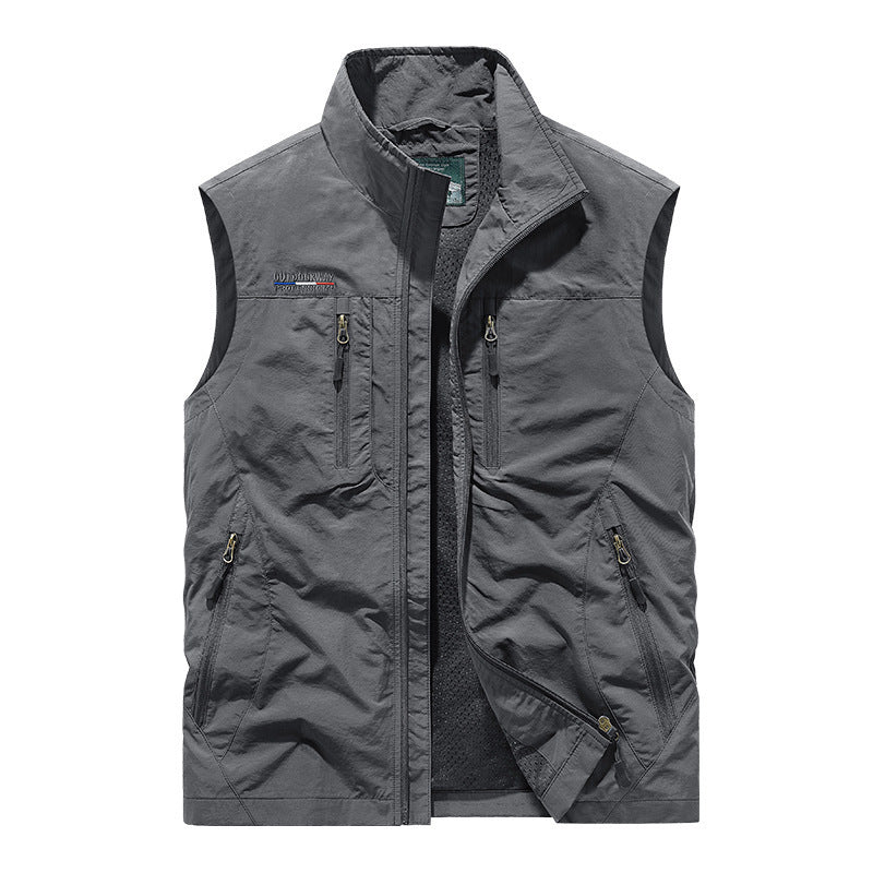 Men's sleeveless fishing vest