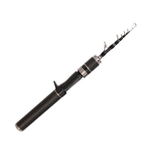 Caña de Pescar Telescópica Portátil de Fibra de Carbono Ultra-Corta: Opciones de 1.5m/1.68m/1.8m, Ideal para Pesca en el Mar con 32cm - Relacionado C