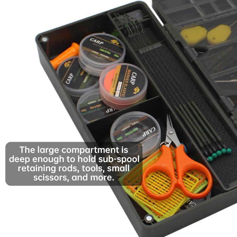 Multi-Compartment Rig Storage Box