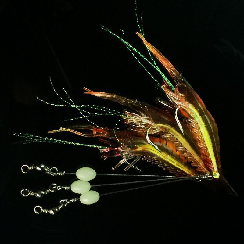 Glow-in-the-Dark Shrimp Lure