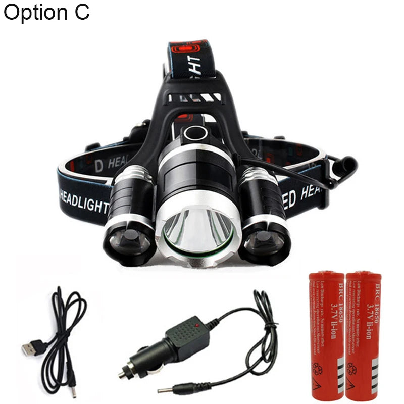Litwod Pro 3-LED Power Headlamp