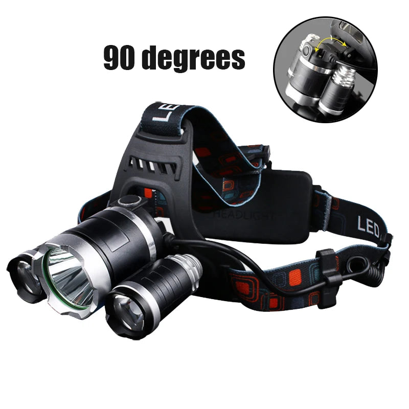 Litwod Pro 3-LED Power Headlamp