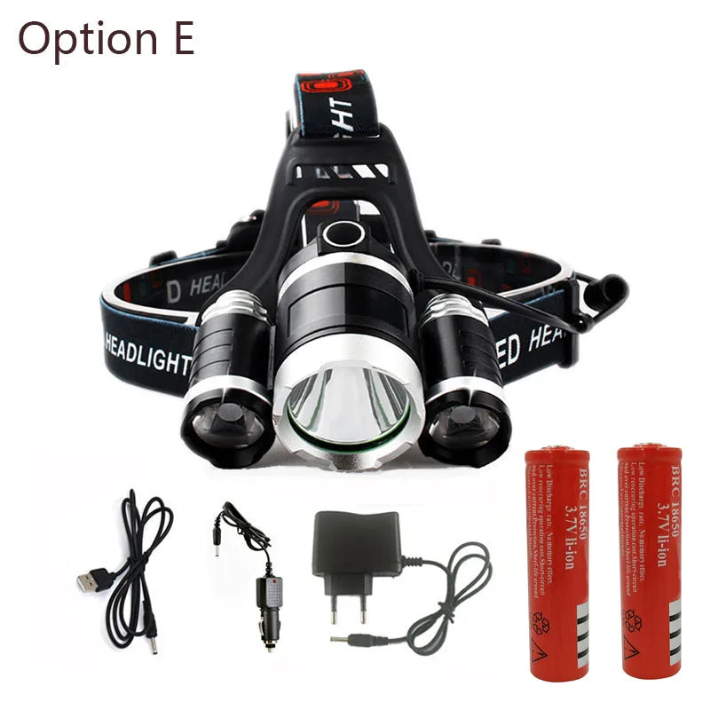 Litwod Pro 3-LED Power Headlamp