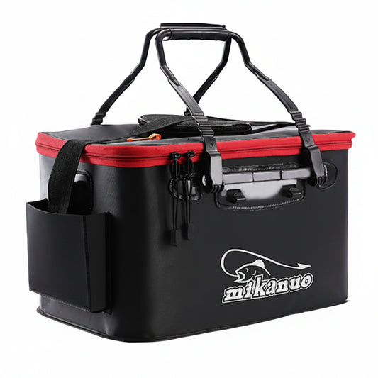 Cubo de pesca plegable