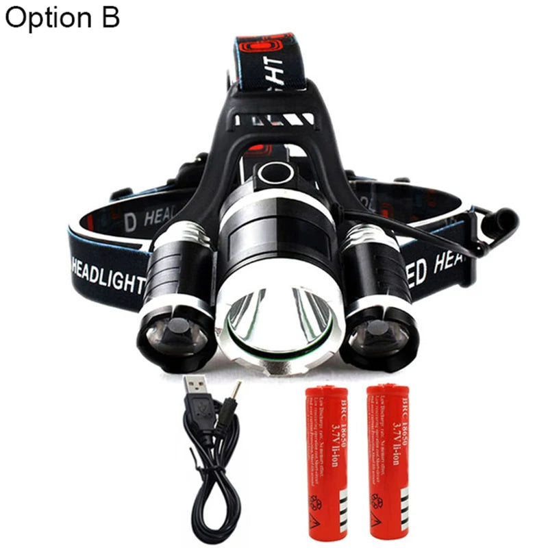 Litwod Pro 3-LED Power Headlamp