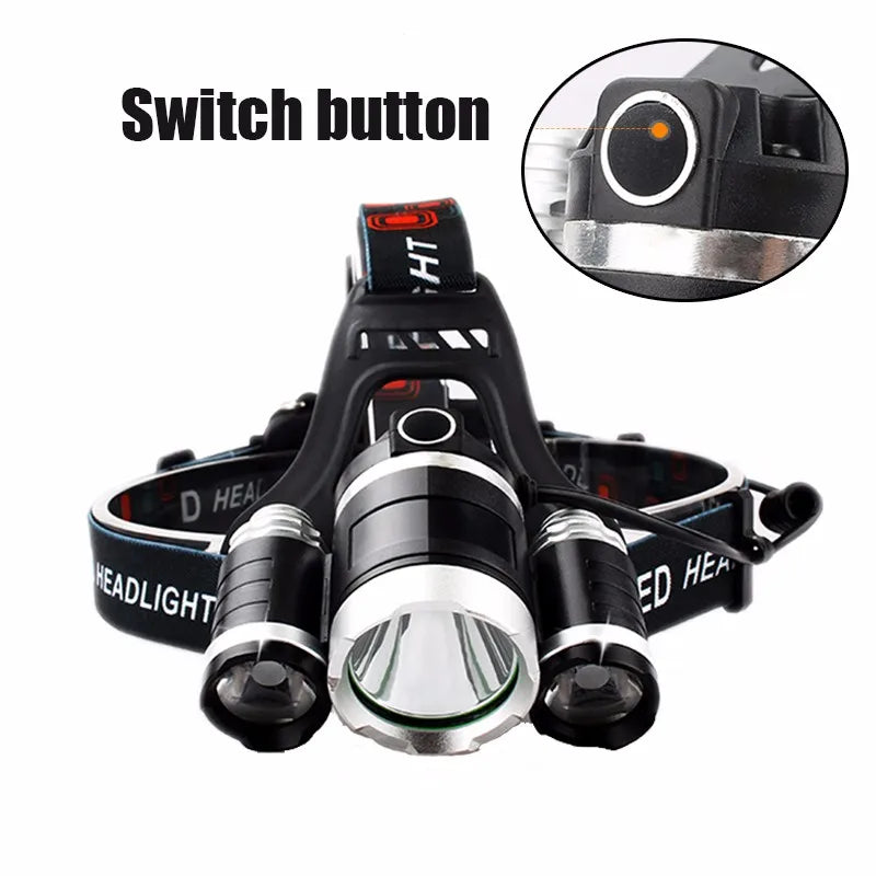 Litwod Pro 3-LED Power Headlamp