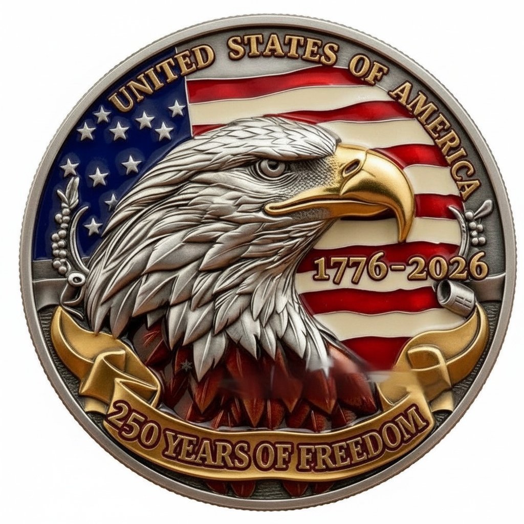 U.S. Q 250 Years Commemorative Coin