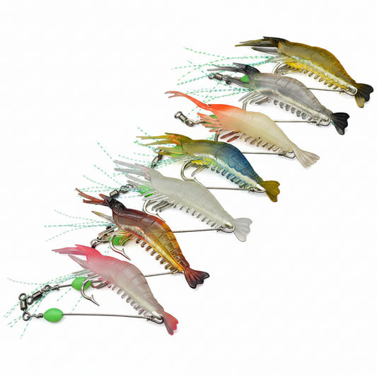 Rigged Shrimp Lure Pack