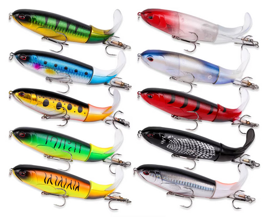 Set of 10 propeller lures