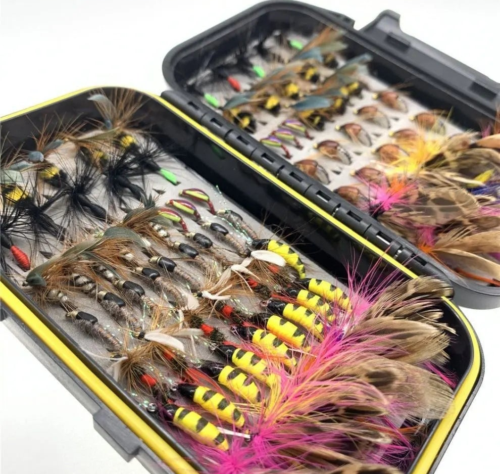 Fly-tying kit (114 pieces)