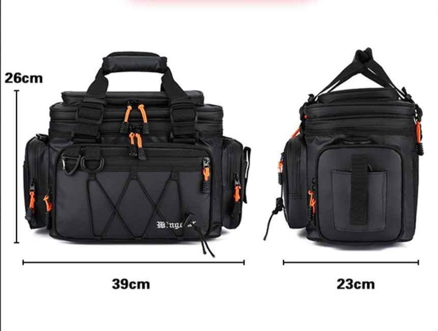 Fishing bag with insulated compartment