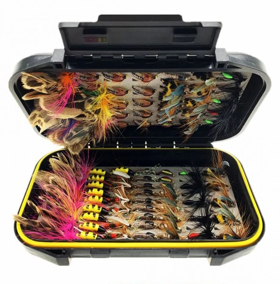 Fly-tying kit (114 pieces)